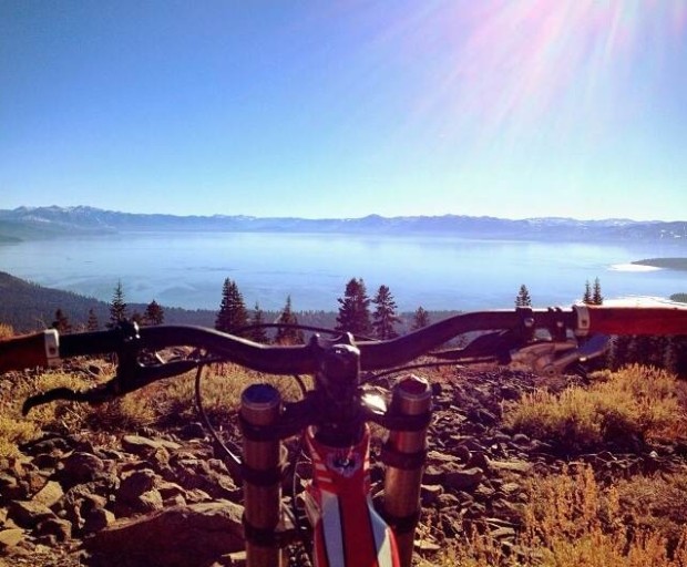 This view is becoming frighteningly familiar mid-January in Tahoe.  Photo: Jesse Cassidy