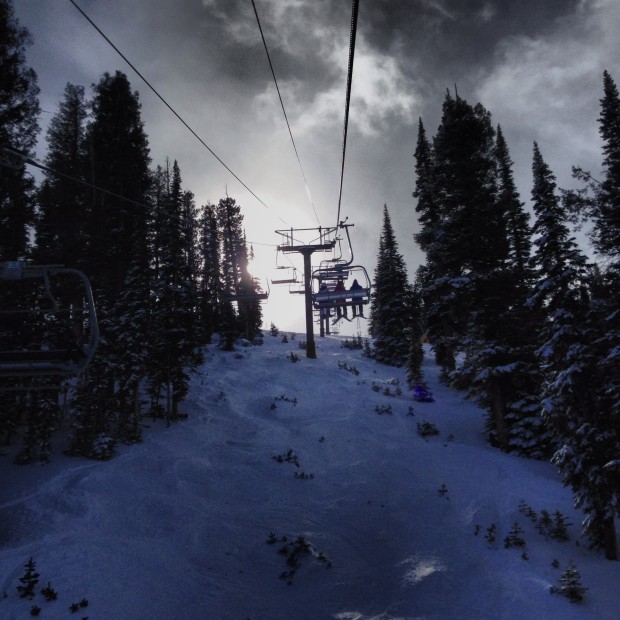 Lots of new runs opened after the weekend's snowfall. Photo: Michael Dunning