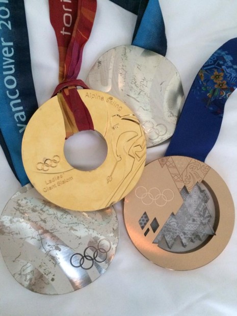 winter olympic medals Julia Mancuso