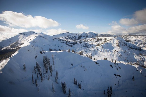 KT-22 looking good on Feb. 10th.  photo:  squaw valley