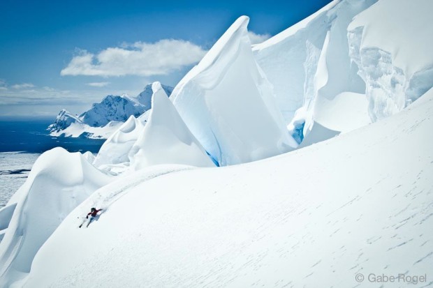 Antarctic ski adventure.  photo:  ben shook