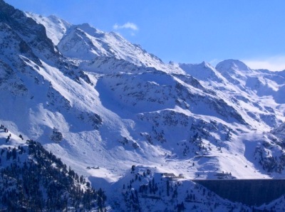 Clueson, area where avalanche occurred on Monday.  photo:  wepowder.com