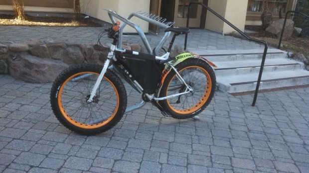 Snow Bike! Go and rent one at Granite Chief in Truckee today!
