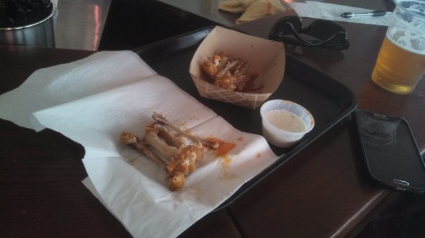 Wings lasted about  minutes