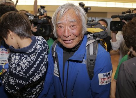 Yuichiro Miura 2 days ago after his summit of Everest at age 80
