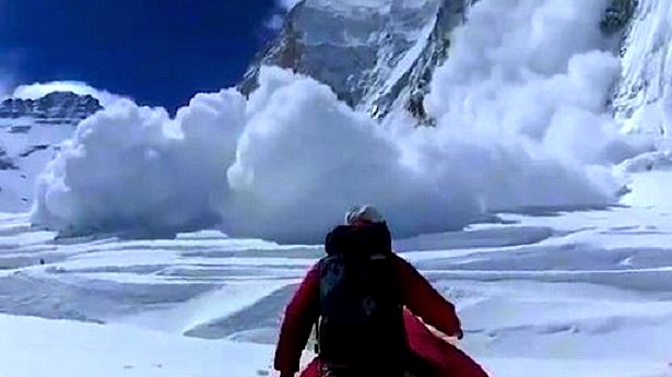 Last Friday's deadly avalanche on Everest.