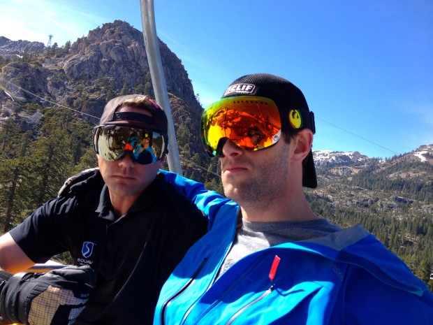 Serious faces for the last run of 2013/14 on KT.
