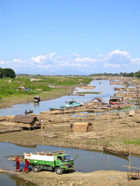 Ayarwaddy River, Myanmar.