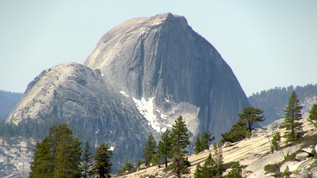 The half dome cables are up and climbing is permitted as of Monday
