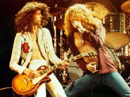 Jimmy Page and Robert Plant
