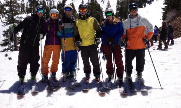 Fun group to shred with to close out the season!