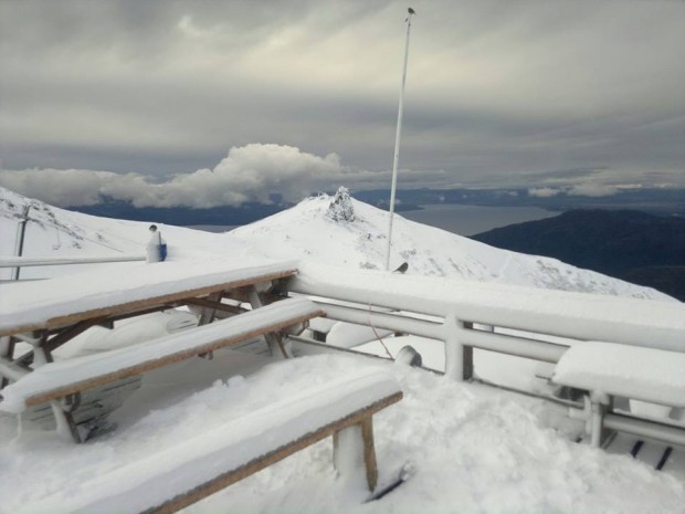 Catedral ski resort in Bariloche Argentina on June 3rd, 2014