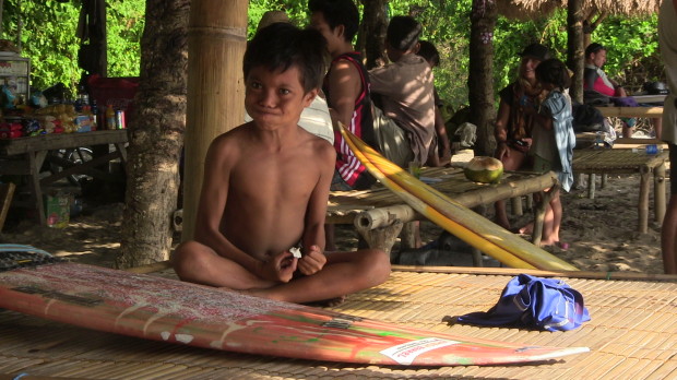 Local Sasak boy.  Mawi Lombok