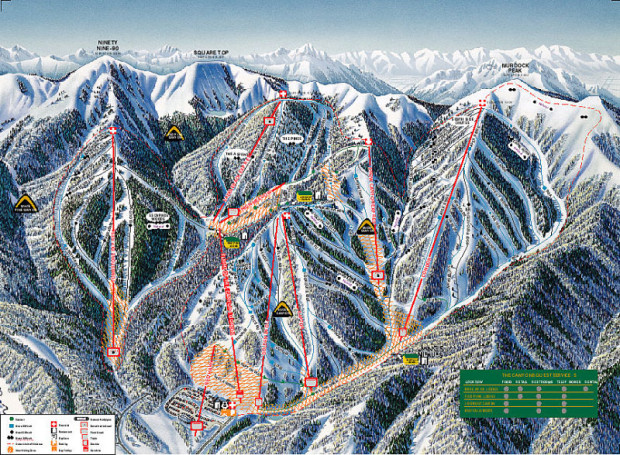 The Canyons Trail Map