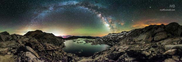 Milky Way over Lake Aloha