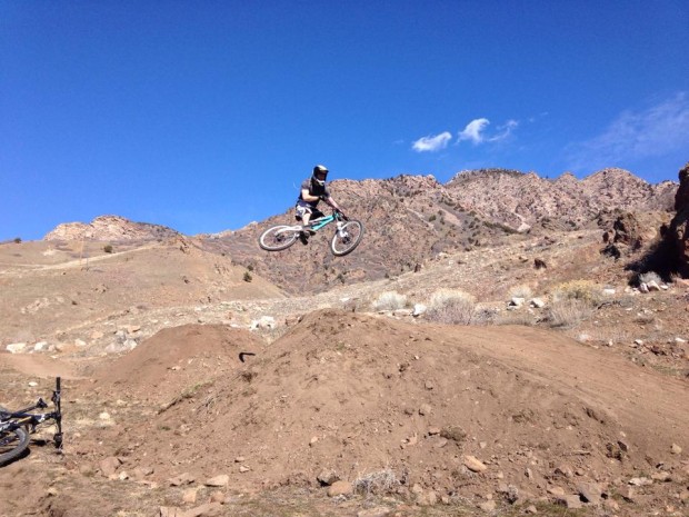 reaping the benefits of newly built public mountain bike trail