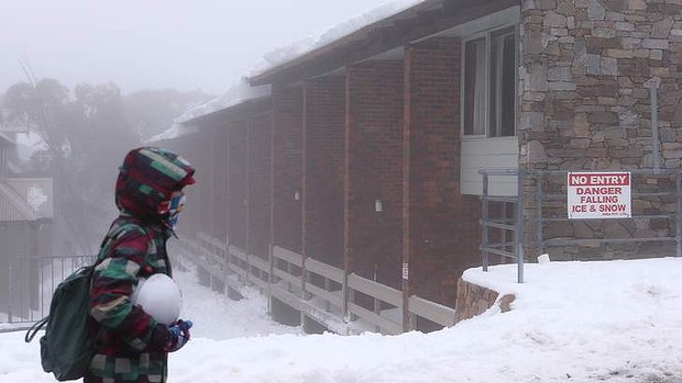 The Hima lodge in Mount Buller, where the boy died. Photo: Pat Scala
