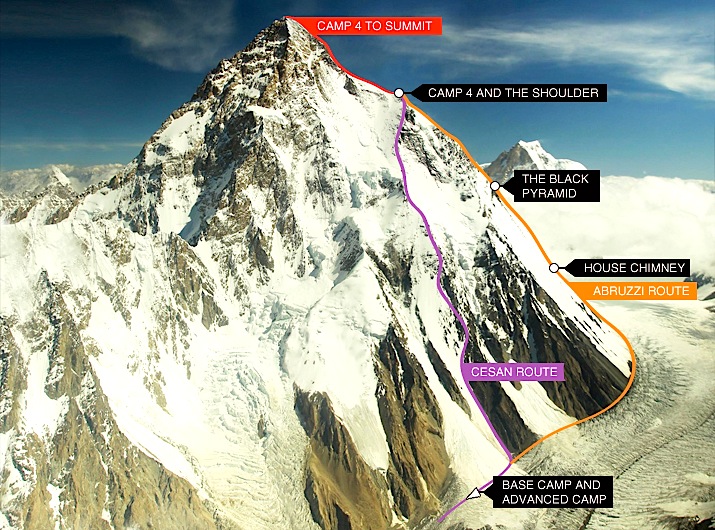 30 Summits & 1 Death on K2 This Past Weekend SnowBrains