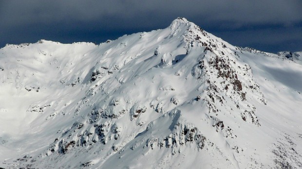 Cerro Inviares from Catedral ski resort.  Bariloche, Argentina.