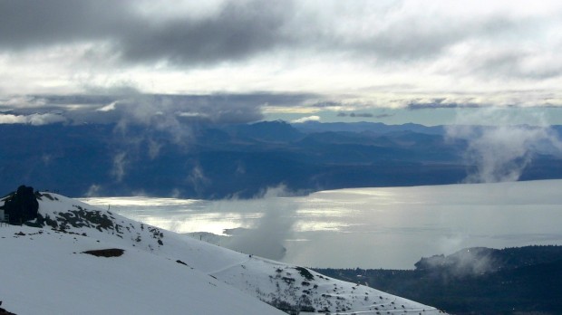Catedral ski resort and Lake Nahuel Huapi today.