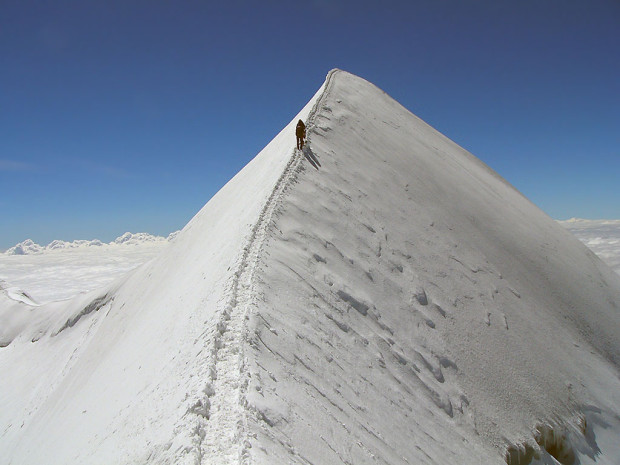 Monte Rosa summit ridge