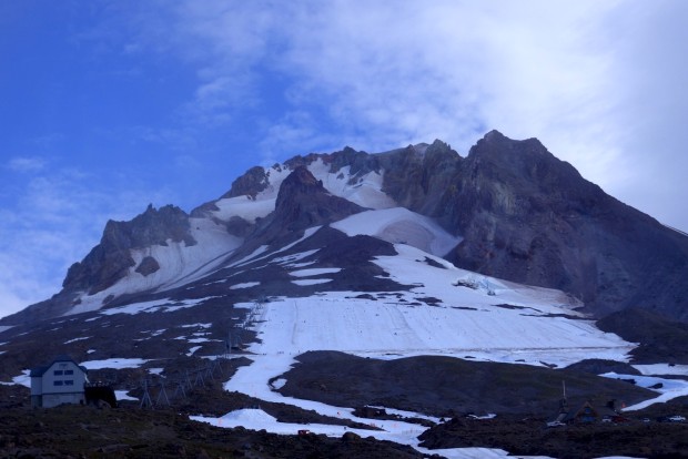 Mt. Jefferson from Mt. Hood, OR.  August 20th, 2014.