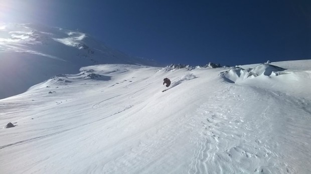 Out west at Turoa today... photo credit: Mt. Ruapehu Facebook page