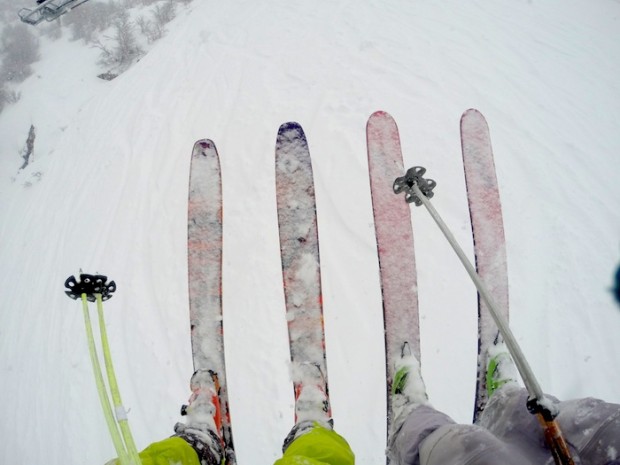 Happy skis.