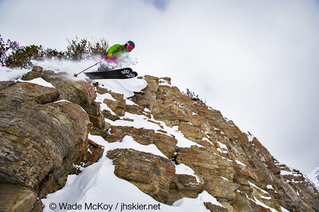 Skiing the RPC's in the Jackson Hole backcountry