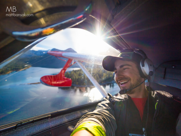 Selfie from a seaplane above Emerald Bay. This was pretty cool.