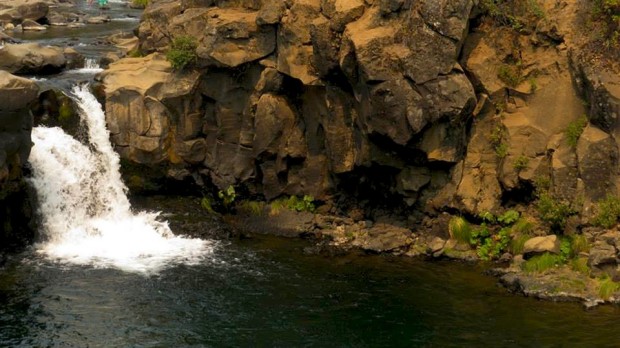 Lower Falls McCloud swimming hole.