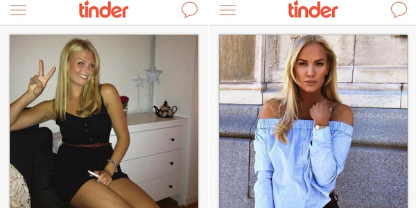 Tinder... in a ski town...