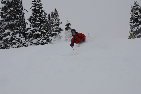Deep powder. Whitecap Alpine, B.C.