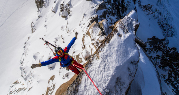 Andreas Fransson in Chamonix, France, early this year.   Photo: Daniel Ronnback