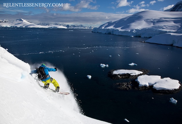 Jeremy Jones in Antarctica