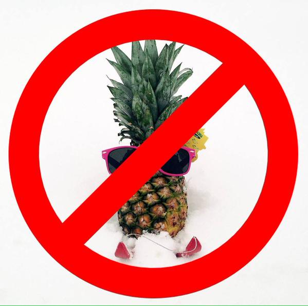 No Pineapple Express!