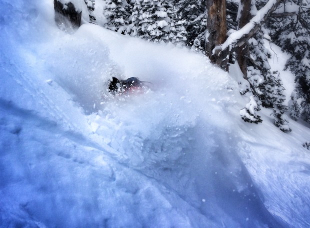 Rob Kingwill knows all too well about pow days in the Hole!