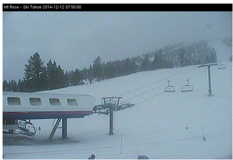 Mt. Rose at 8am today.