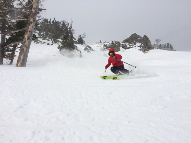 It might not be blower, but it's still good, real good! Skier: Tyler Knecht
