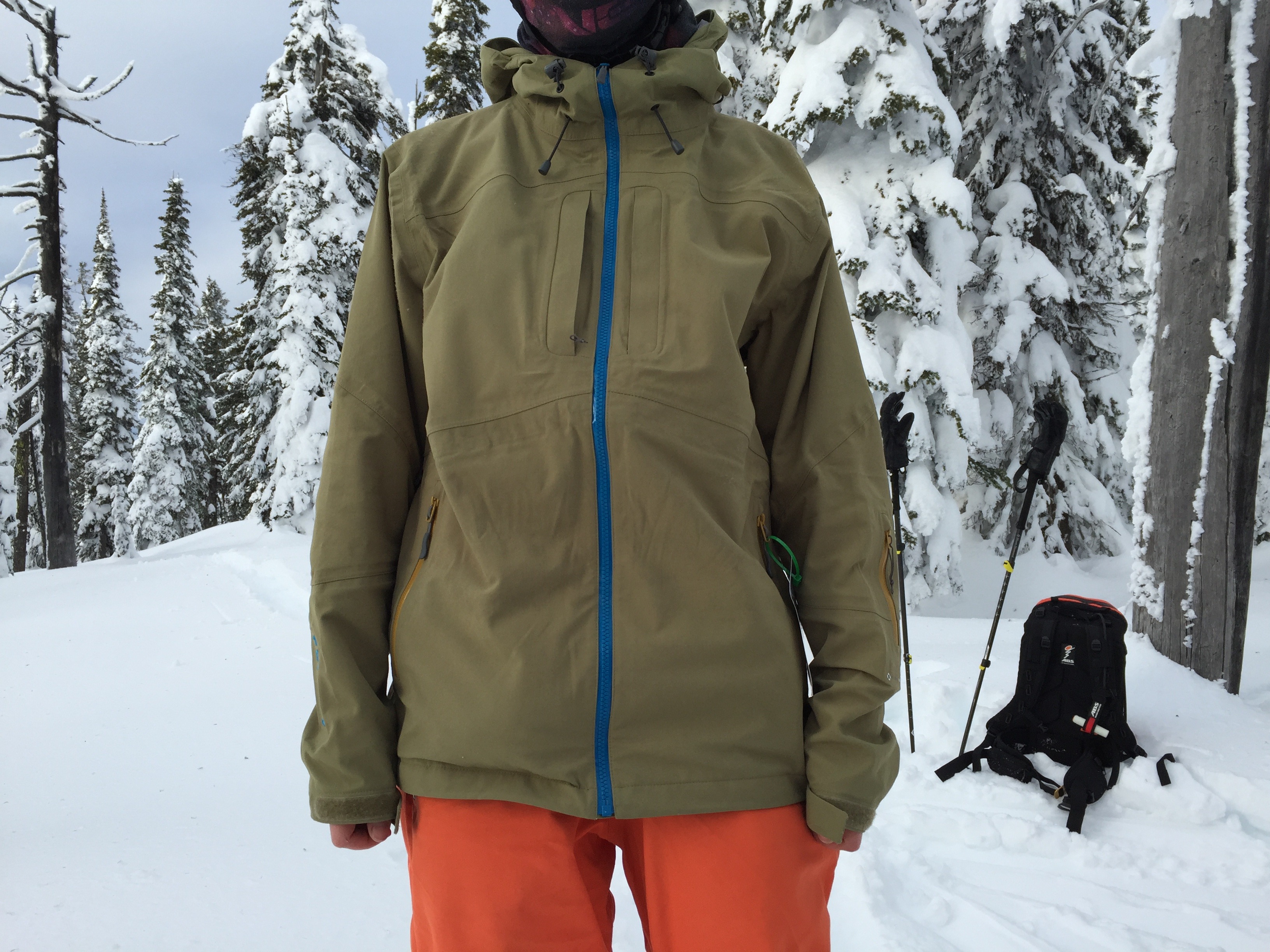 Relaxed fit of Quantum Pro Jacket.