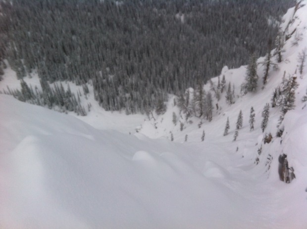 Noon and untracked in Fuez Bowl. Nothing gets better than this.