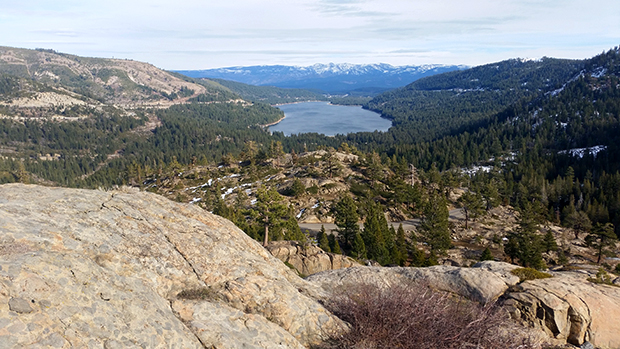Donner Lake, looking a little like summer