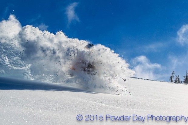 Grand Targhee, WY on March 3rd, 2015.  photo:  powder day photography