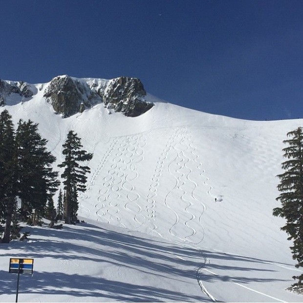 Siberia at Squaw Valley yesterday.  photo:  squaw