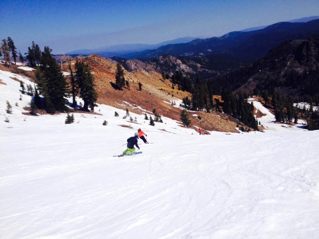 Yimmers ripping Alpine Bowl on Tuesday
