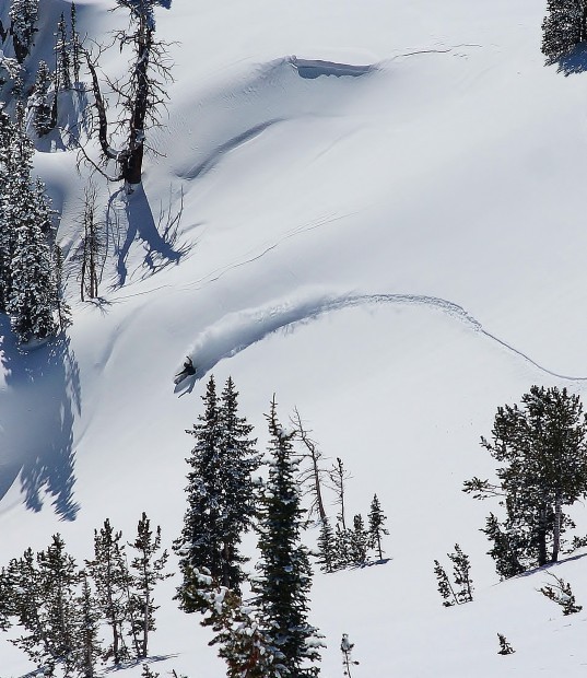 Grand Targhee, WY in April 2015.  photo:  JEEP_CHIEF
