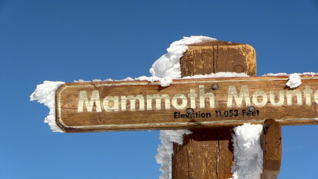 Saturday on the summit at Mammoth.