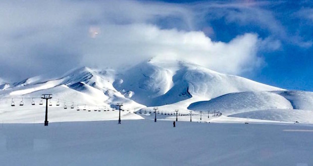 Corralco ski resort, Chile on June 15th, 2015.  photo:  corralco