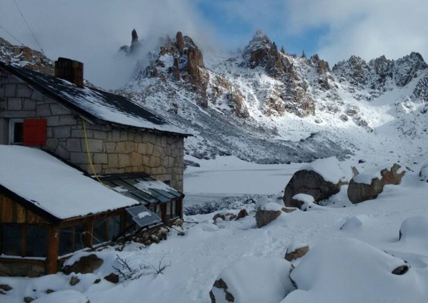 Refugio Frey in Bariloche, Argentina on May 29th, 2015.