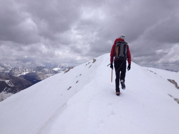 Summit of Red Slate Peak on June 4th, 2015.  photo:  SMG